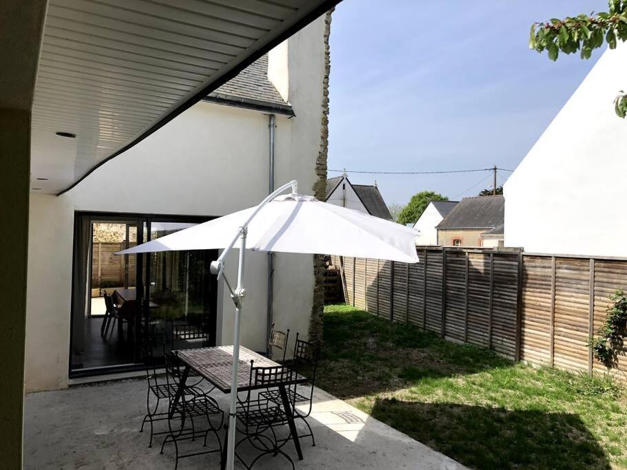 Longere Location Saisonniere Villa Le Hezo Bagian luar foto